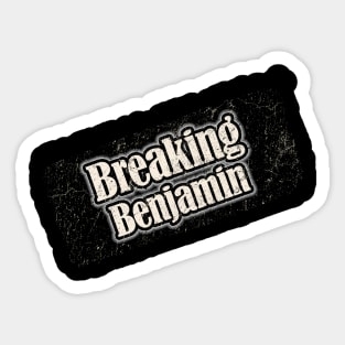 Breaking Benjamin Sticker